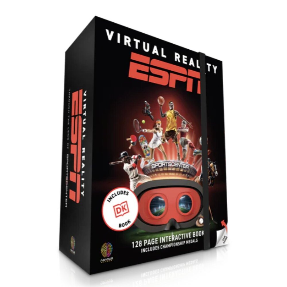 Abacus Brands Virtual Reality ESPN Gift Box - Illustrated Interactive VR Book